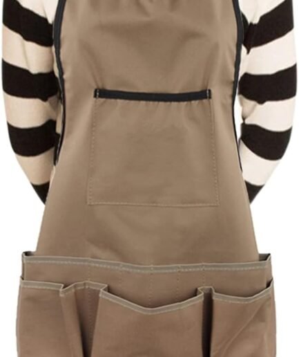 Waterproof Gardening Work Apron Fourteen Pockets Heavy-Duty